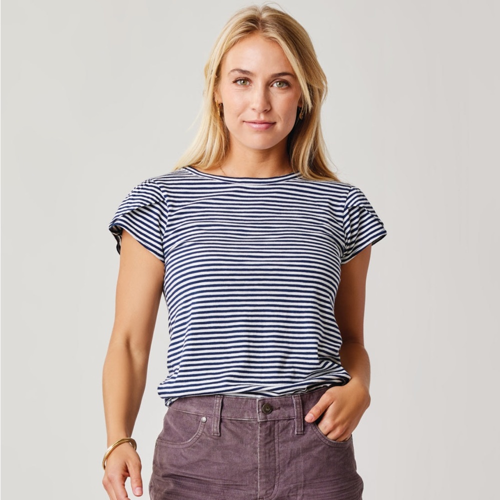 Carve designs Mila striped top